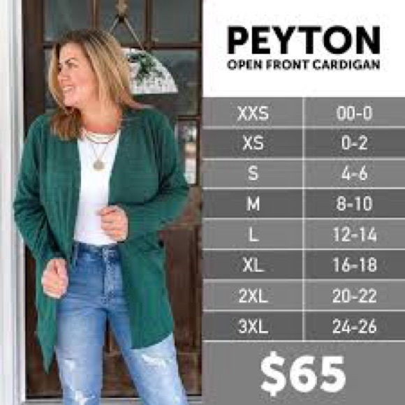 LuLaRoe - 🖤 Cheetah Print Peyton Sweater - Picture 5 of 5